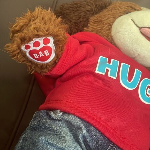 Build a bear puppy dog Hugs outfit Vday boots Plush - Picture 3 of 3